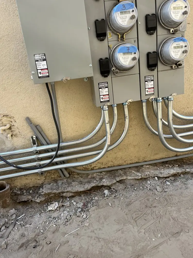 Temporary Power Pole Installation & Rental Technical Work